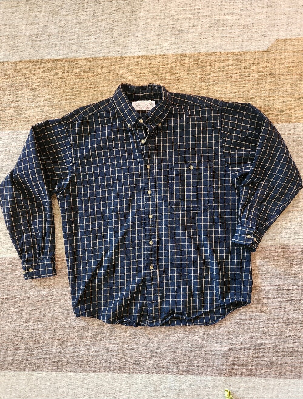 Vintage CC Filson Co Wool Plaid Button-Down Shirt